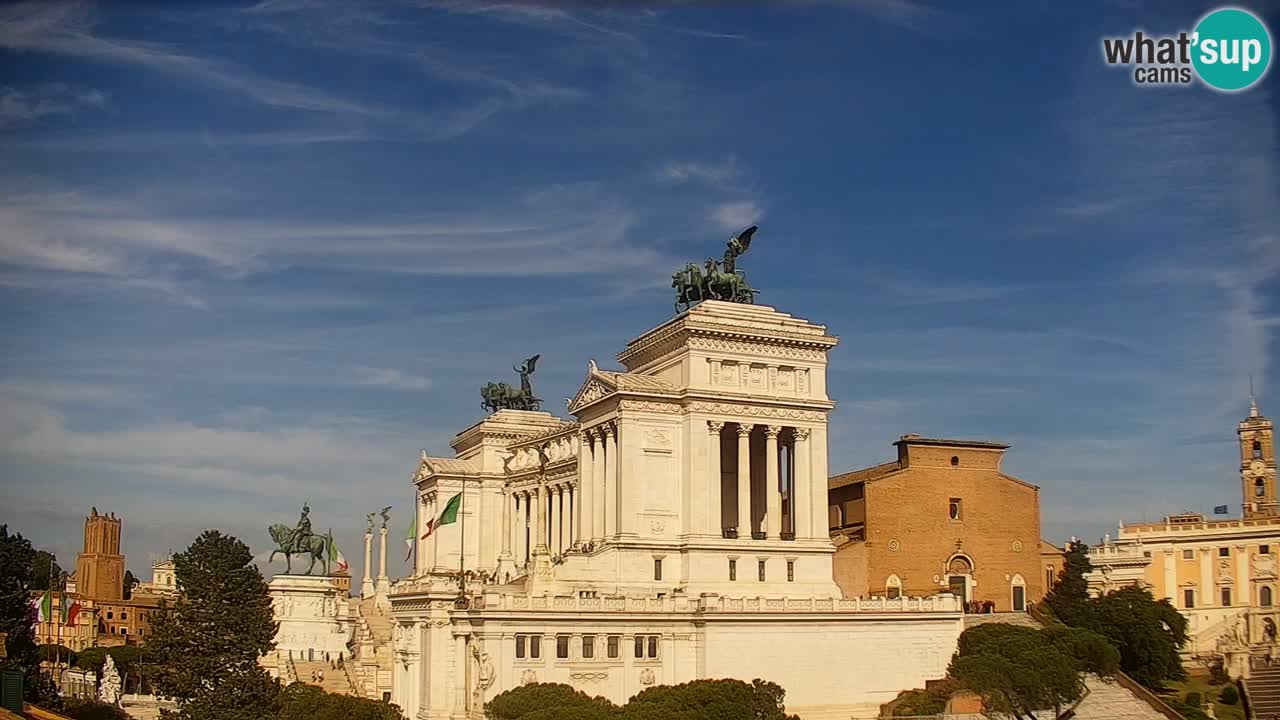 Rim Spletna kamera – Vittoriano – Oltar domovine