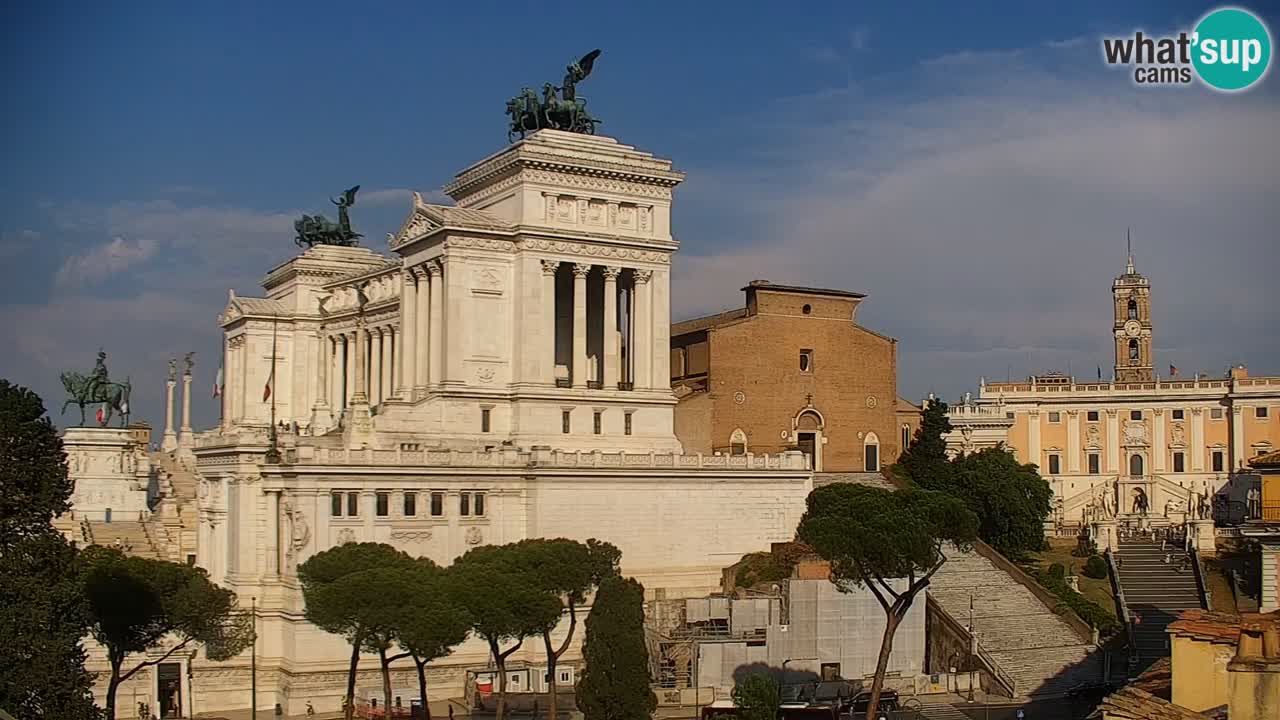Rome Livecam – Vittoriano webcam – Altare della Patria