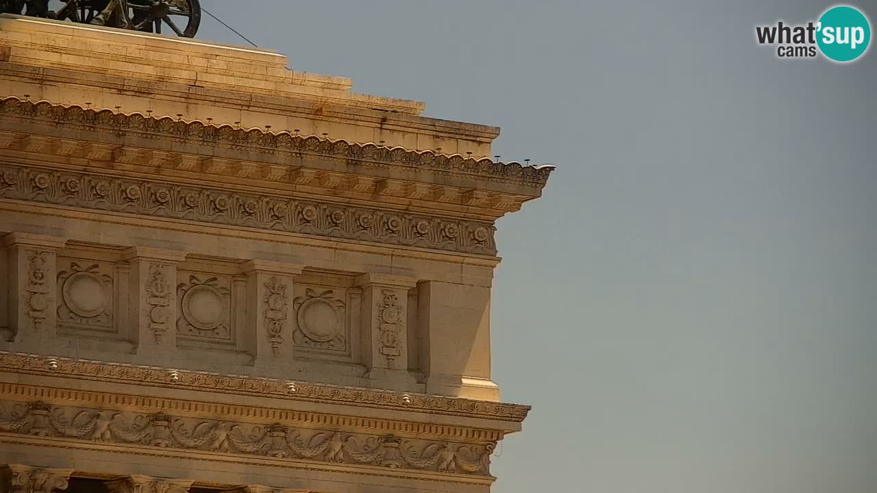 Rome Livecam – Vittoriano webcam – Altare della Patria