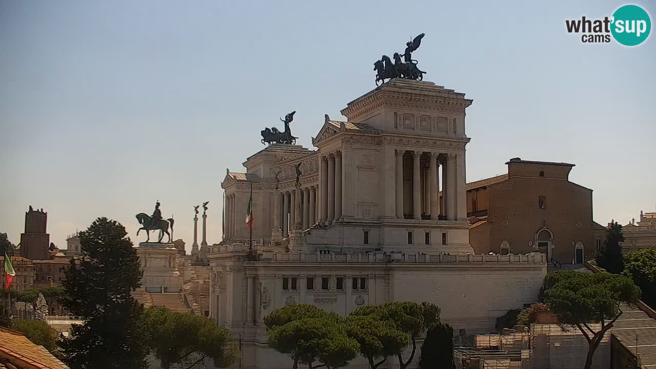 Roma Camera en vivo – Vittoriano webcam – Altare della Patria