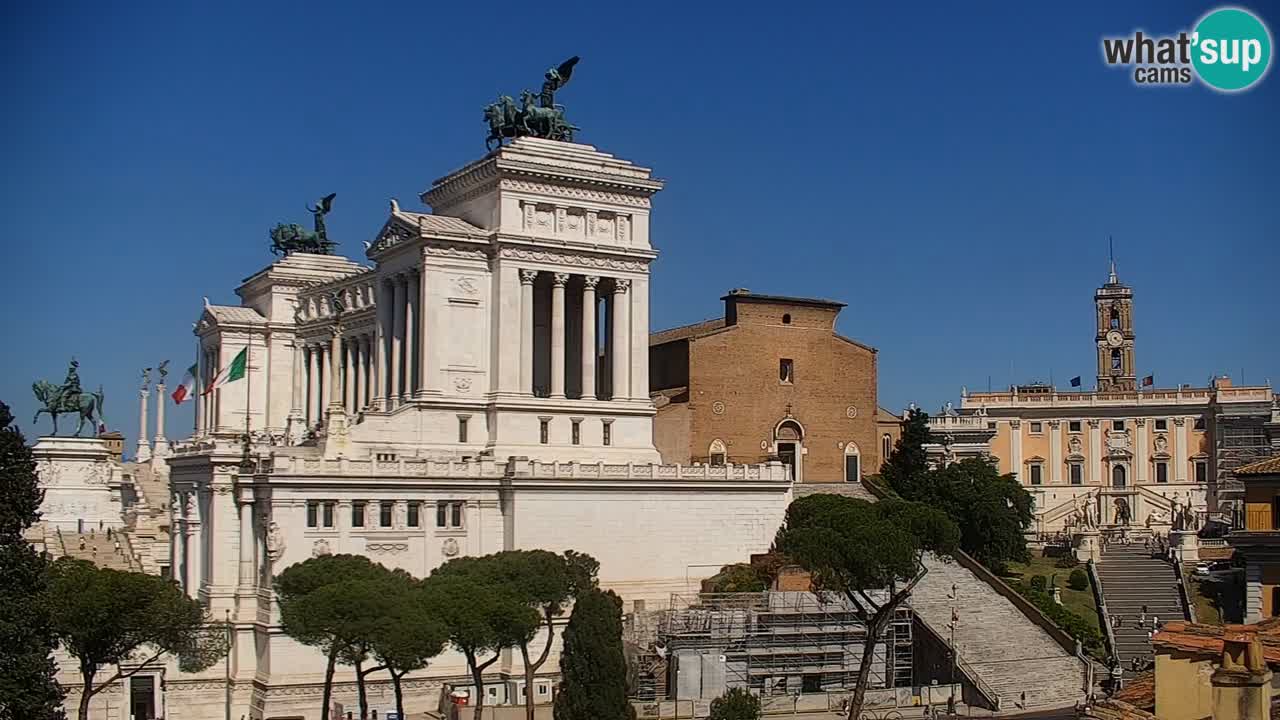 Roma Camera en vivo – Vittoriano webcam – Altare della Patria
