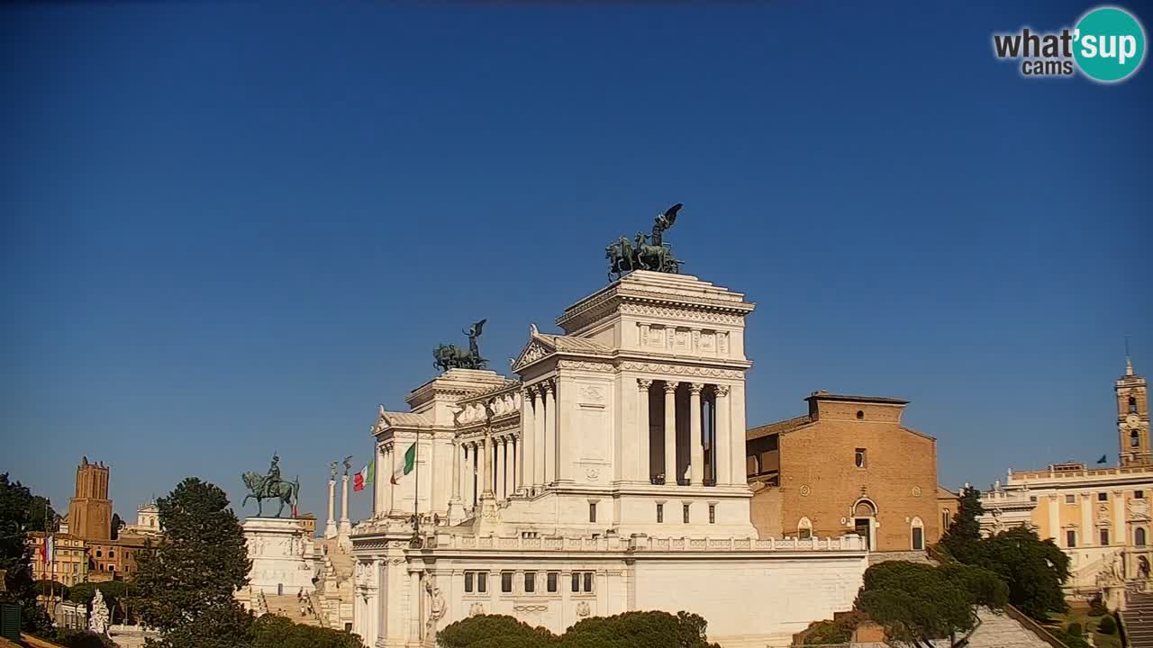 Roma Camera en vivo – Vittoriano webcam – Altare della Patria