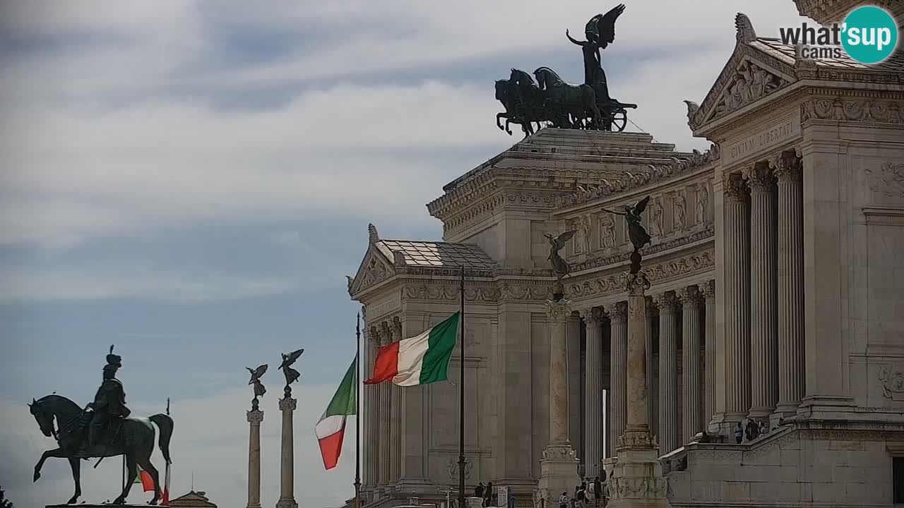 Roma Livecam – Vittoriano webcam – Altare della Patria
