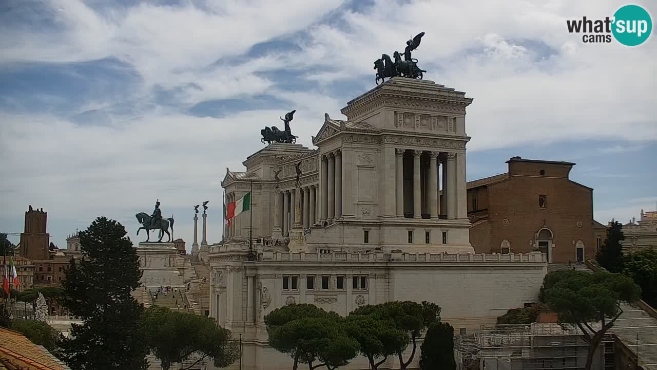 Rome Livecam – Vittoriano webcam – Autel de La Patrie