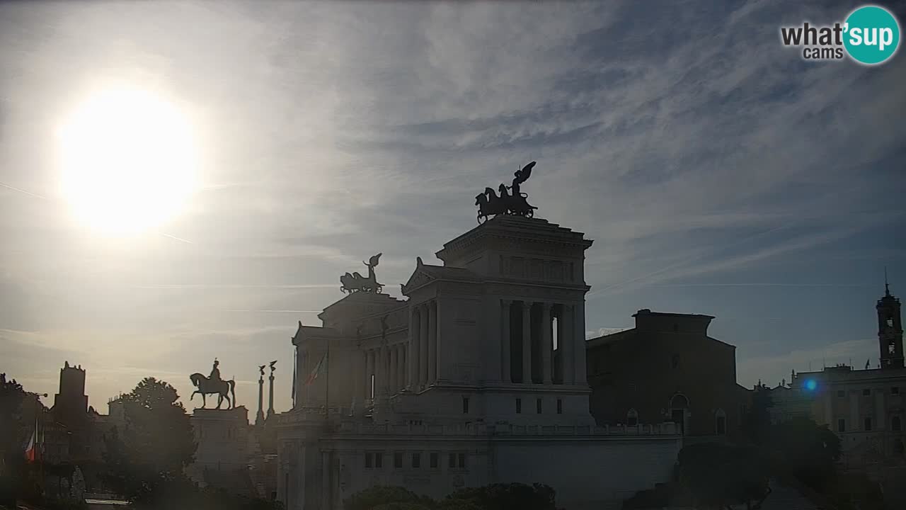Rome Livecam – Vittoriano webcam – Autel de La Patrie