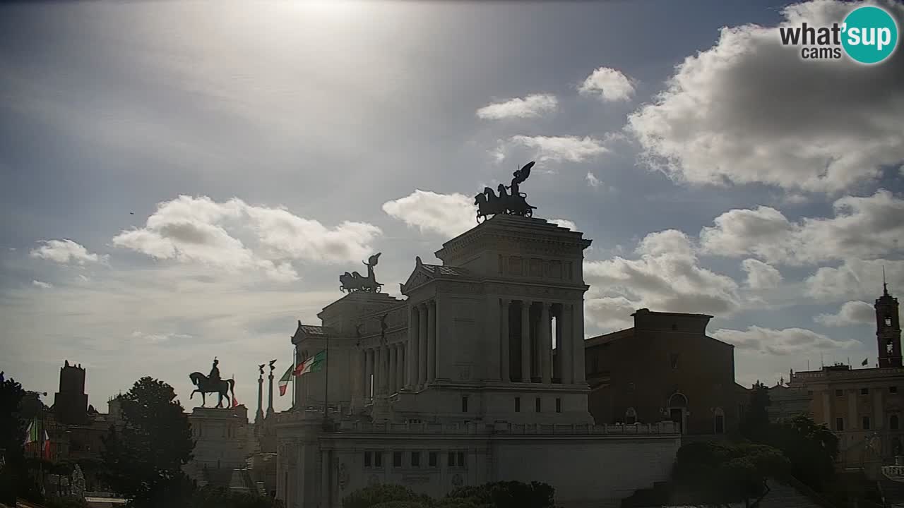 Rome Livecam – Vittoriano webcam – Altare della Patria