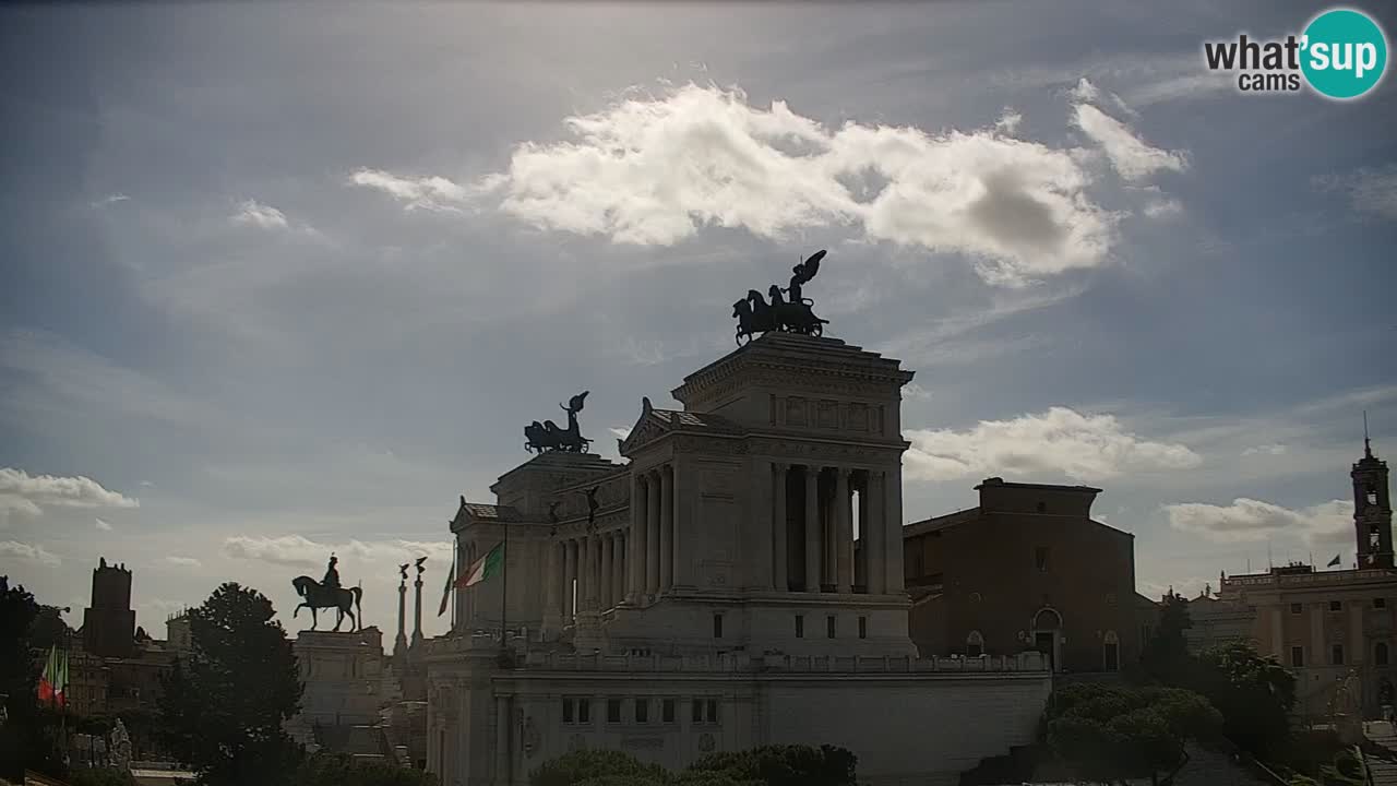 Rome Livecam – Vittoriano webcam – Altare della Patria