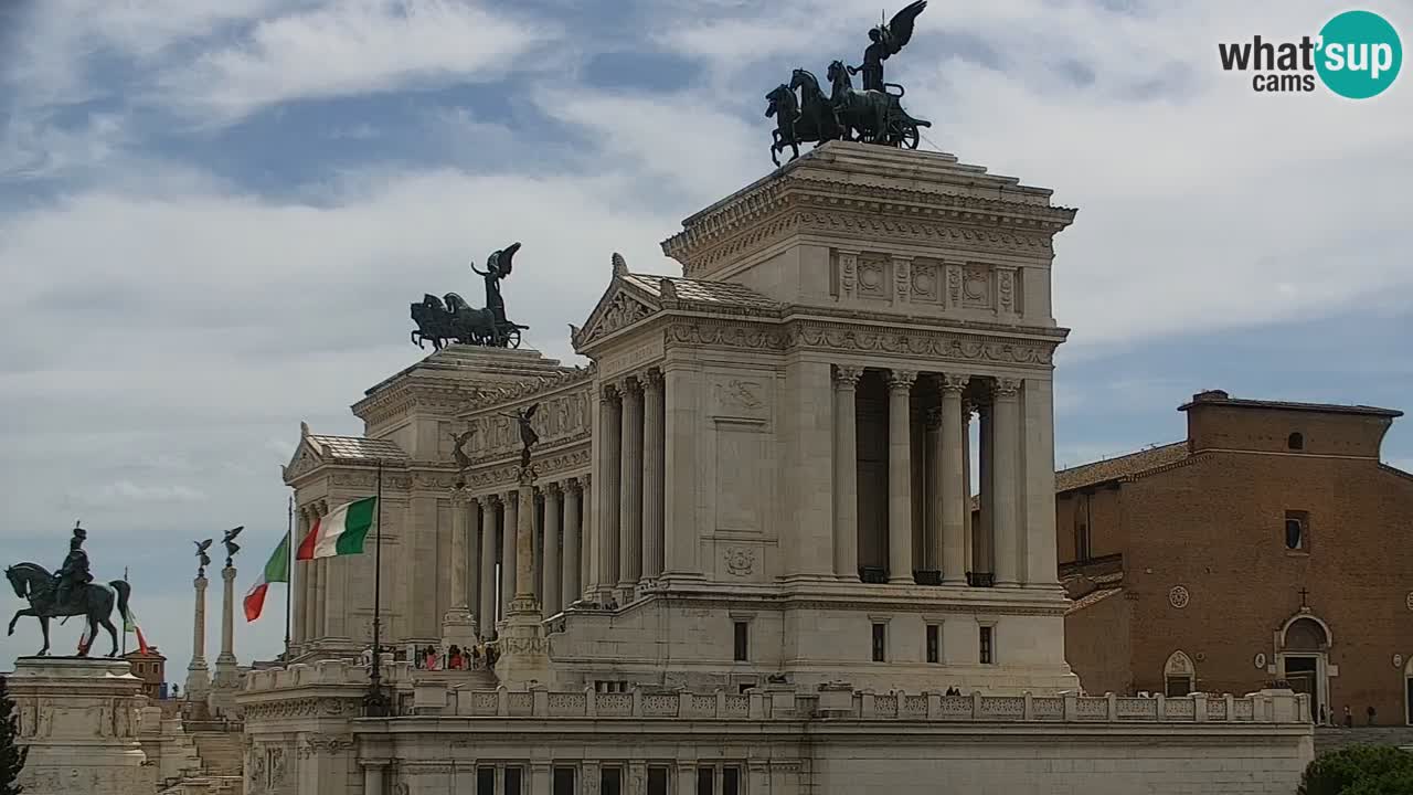 Roma Livecam – Vittoriano webcam – Altare della Patria