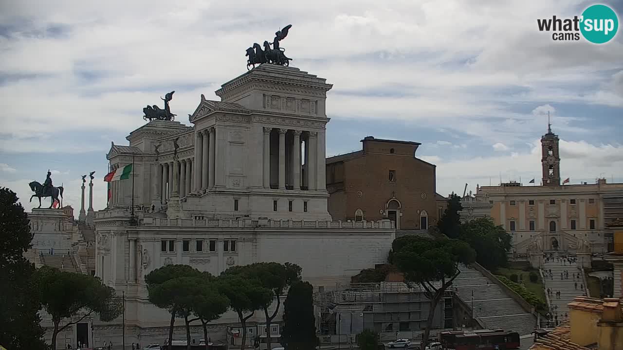 Roma Camera en vivo – Vittoriano webcam – Altare della Patria