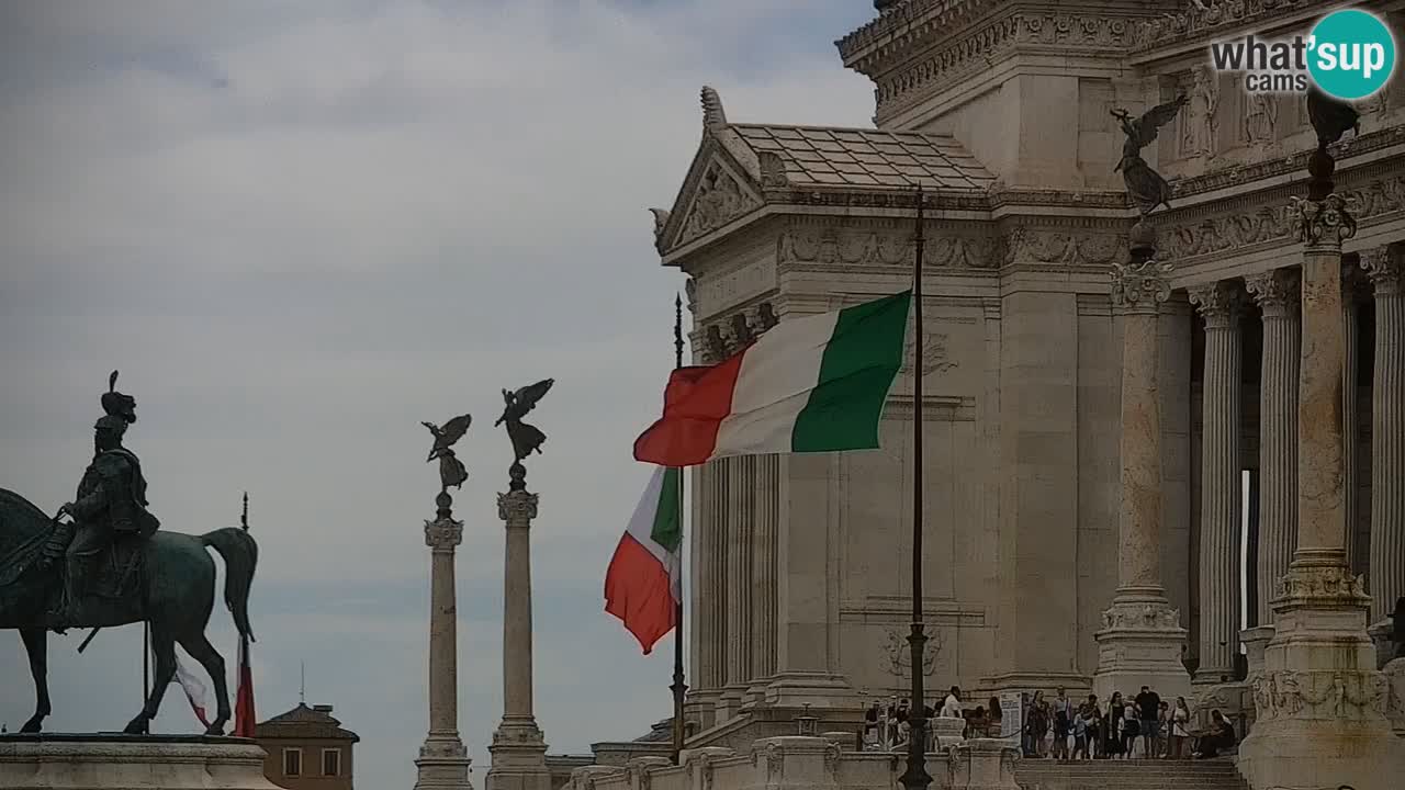 Roma Camera en vivo – Vittoriano webcam – Altare della Patria