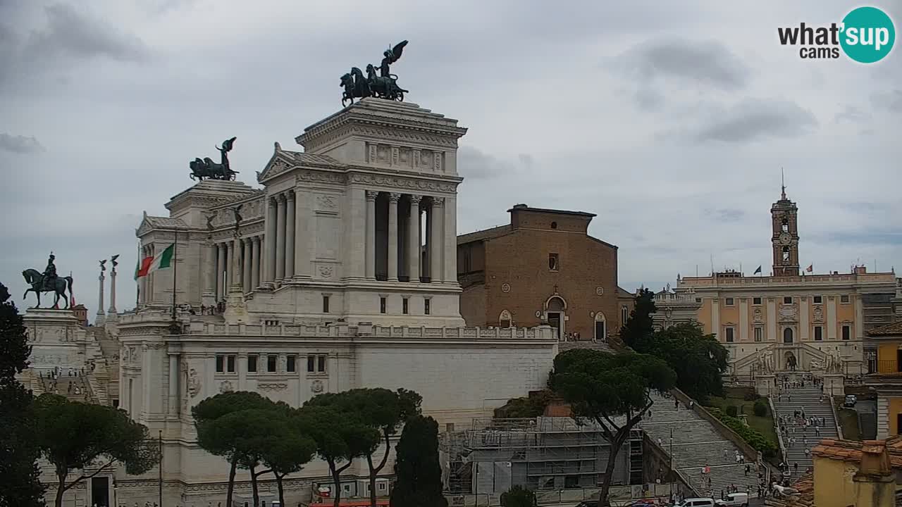 Rome Livecam – Vittoriano webcam – Altare della Patria