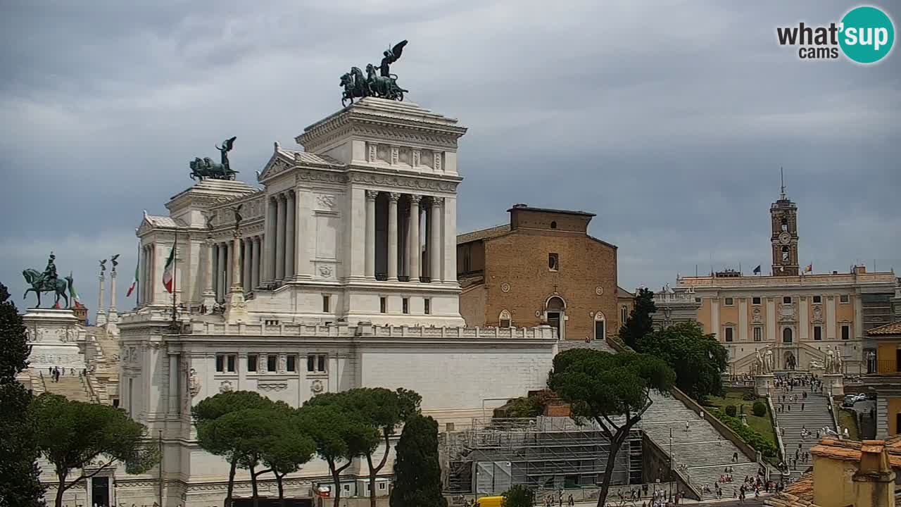 Rome Livecam – Vittoriano webcam – Altare della Patria