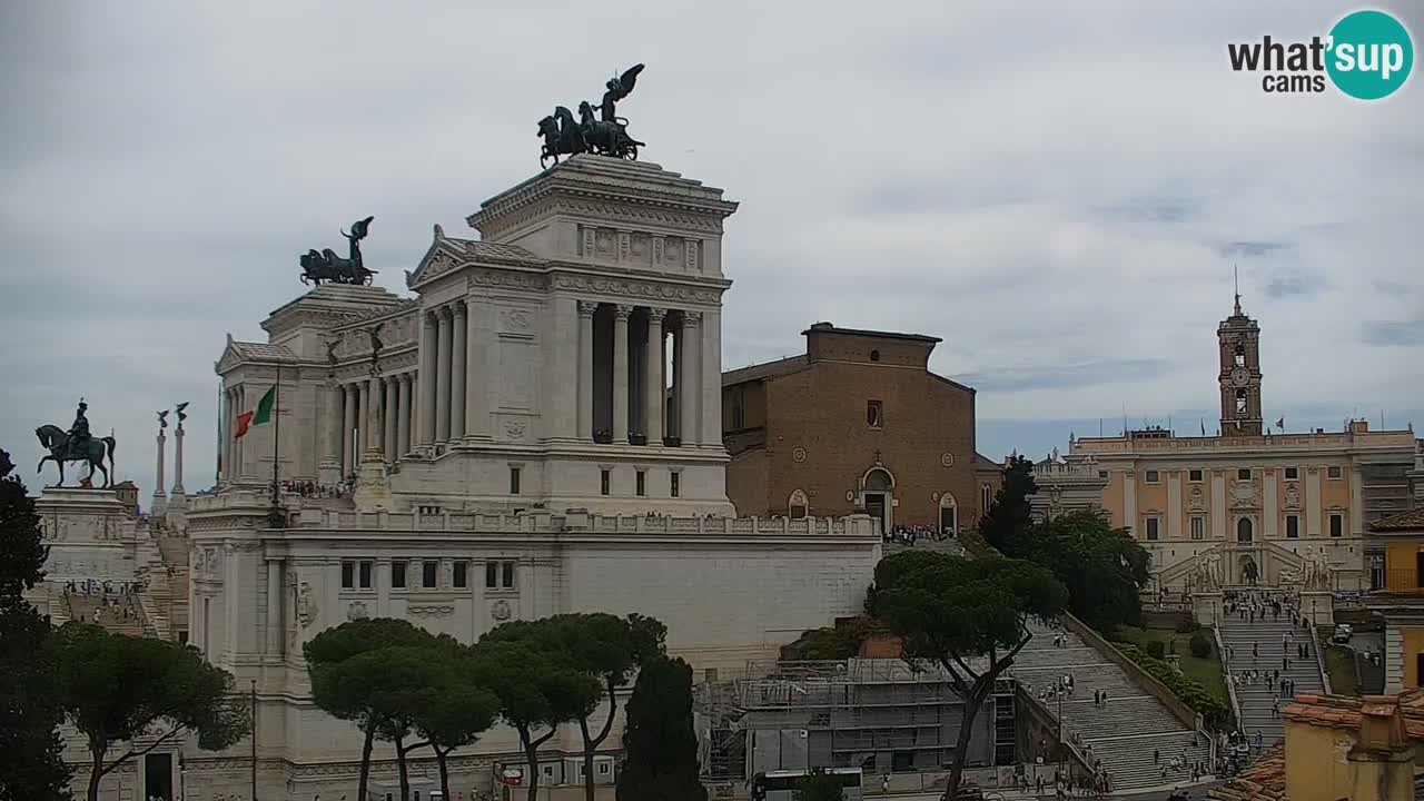 Roma Camera en vivo – Vittoriano webcam – Altare della Patria