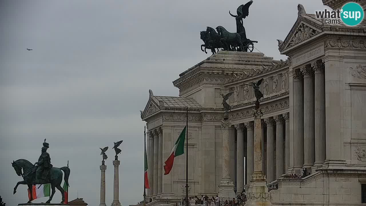 Roma Camera en vivo – Vittoriano webcam – Altare della Patria