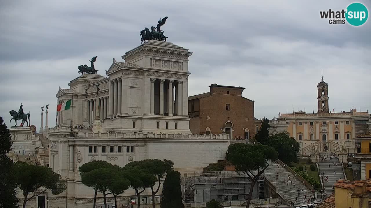 Rome Livecam – Vittoriano webcam – Autel de La Patrie