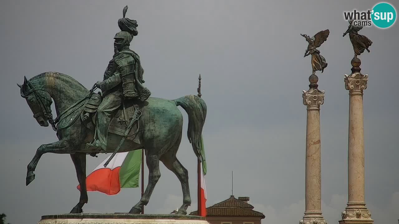 Rim Spletna kamera – Vittoriano – Oltar domovine