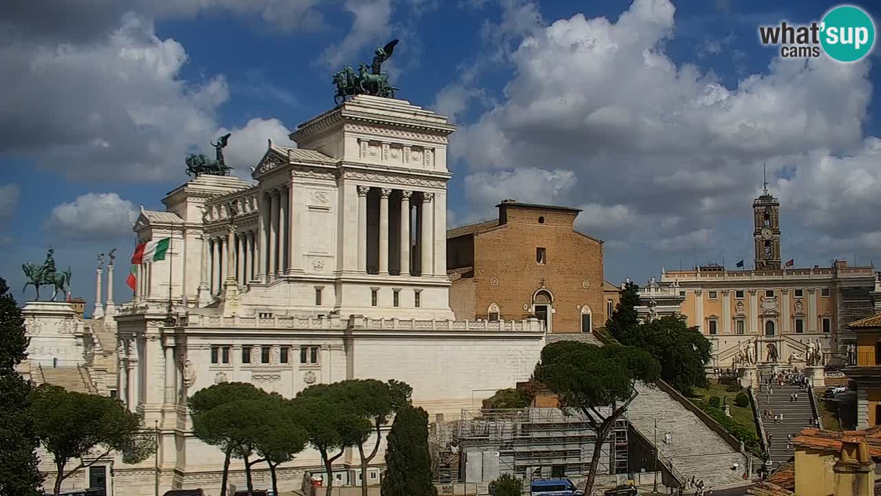 Roma Livecam – Vittoriano webcam – Altare della Patria