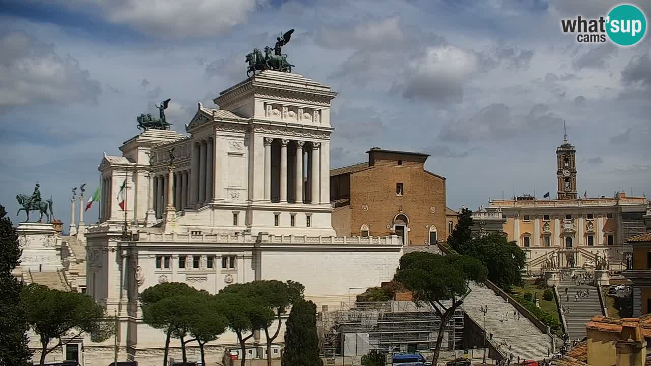 Rome Livecam – Vittoriano webcam – Altare della Patria