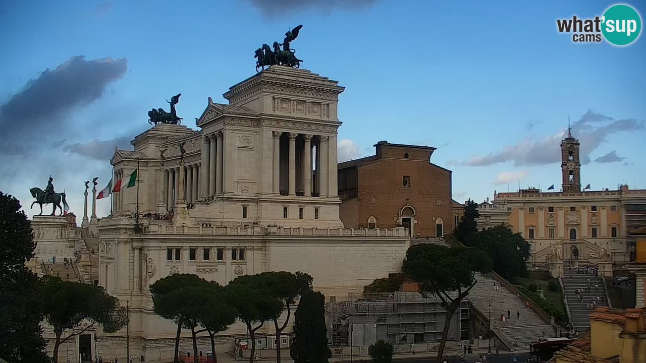 Rome Livecam – Vittoriano webcam – Altare della Patria