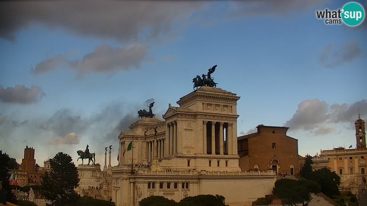 Rome Livecam – Vittoriano webcam – Altare della Patria