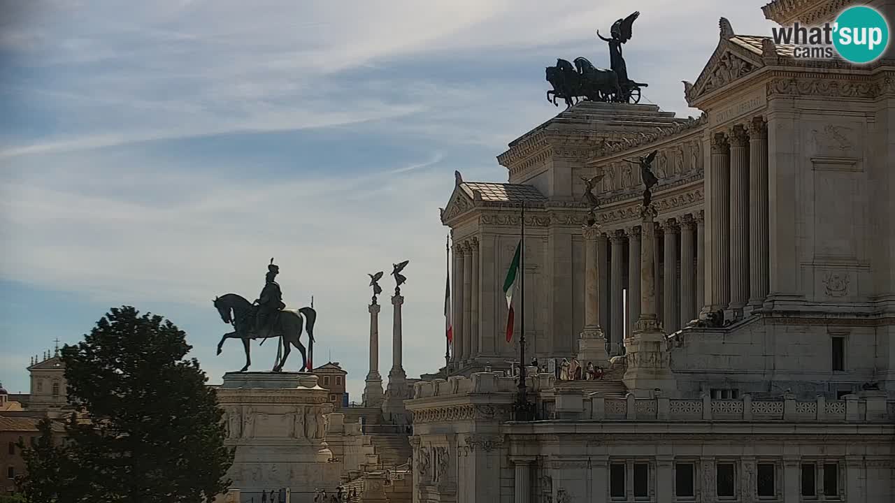 Roma Livecam – Vittoriano webcam – Altare della Patria