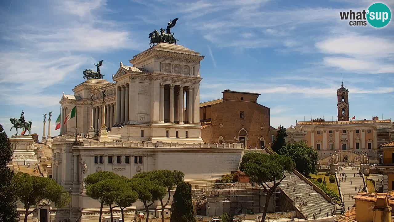 Roma Livecam – Vittoriano webcam – Altare della Patria