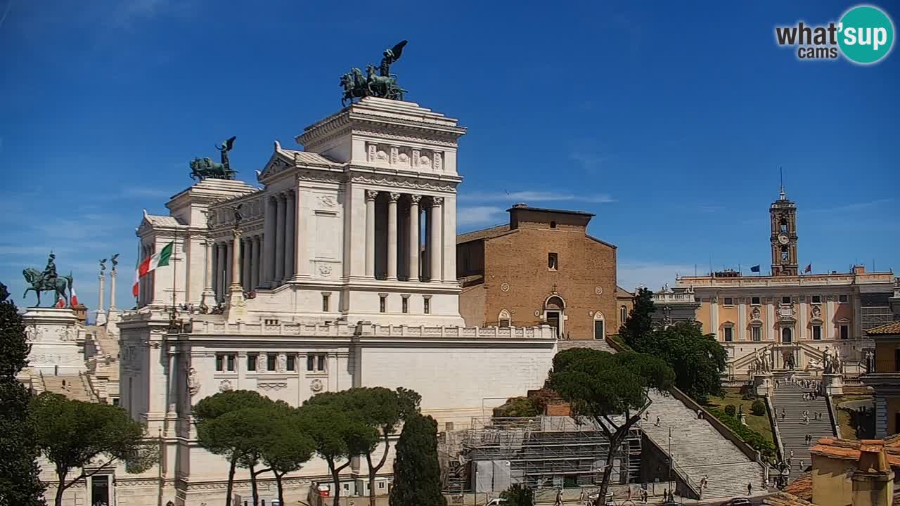 Roma Camera en vivo – Vittoriano webcam – Altare della Patria