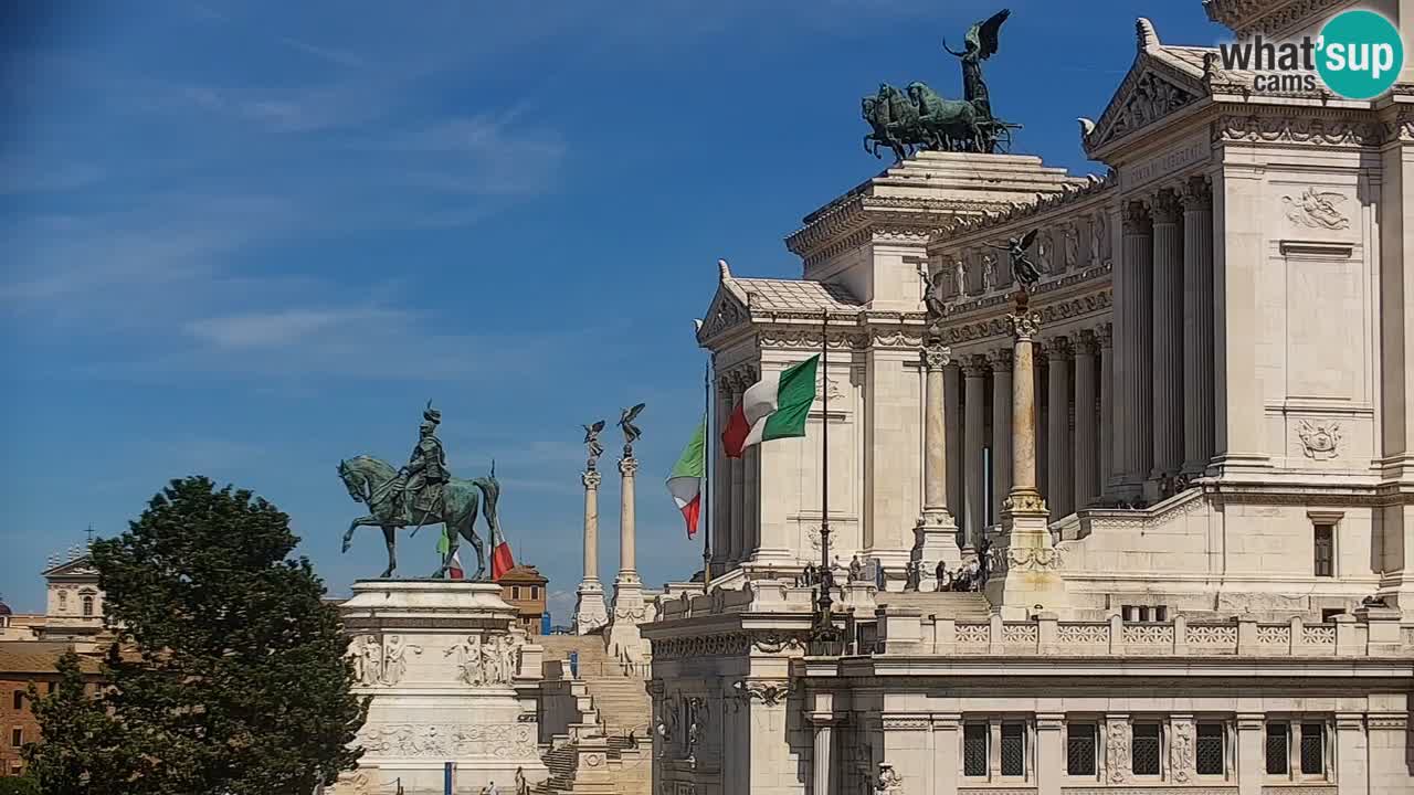 Roma Camera en vivo – Vittoriano webcam – Altare della Patria