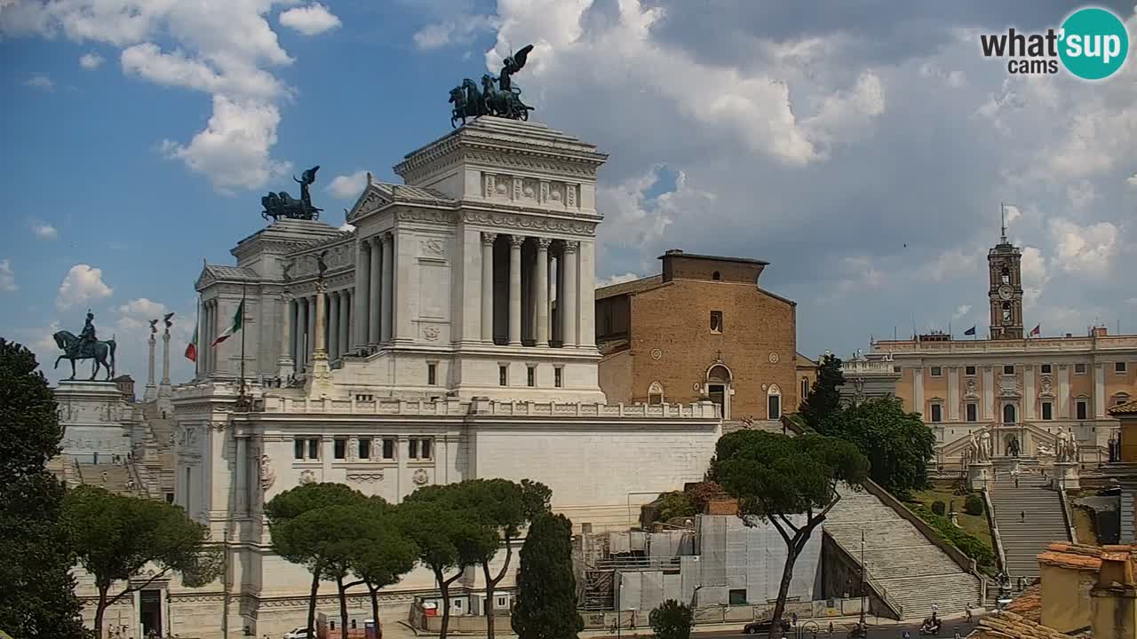 Roma Camera en vivo – Vittoriano webcam – Altare della Patria
