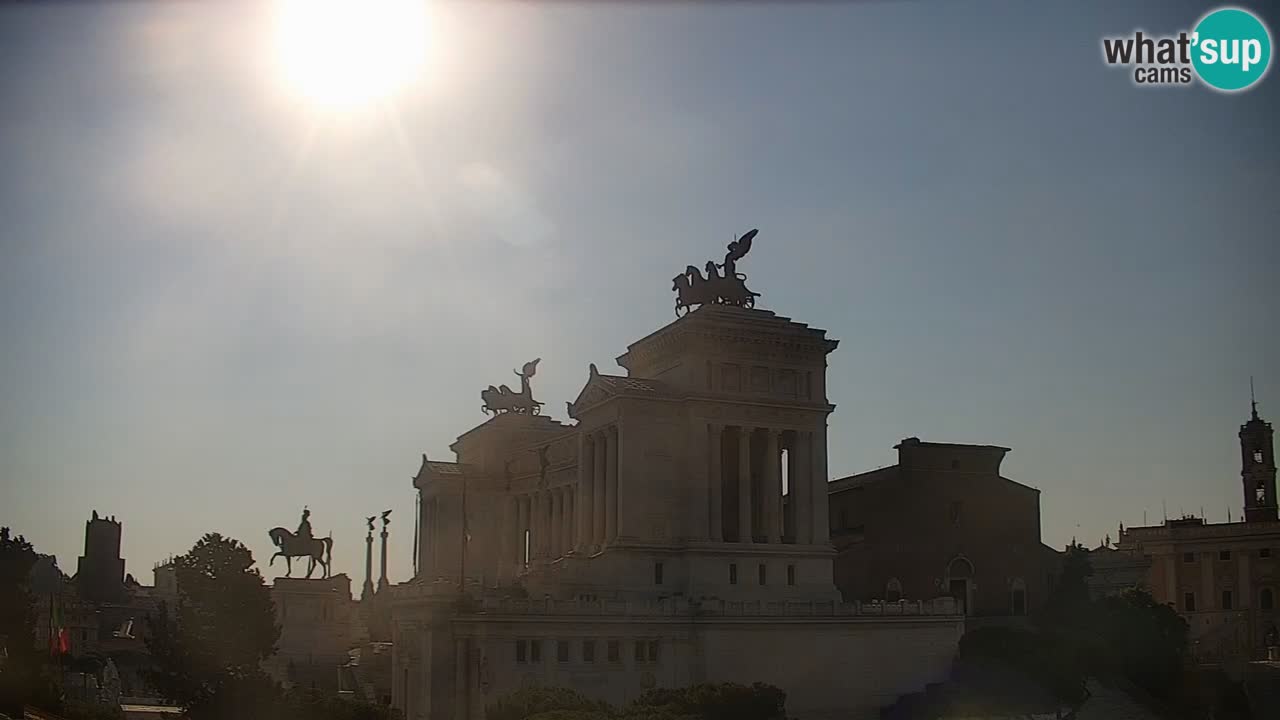 Rome Livecam – Vittoriano webcam – Altare della Patria