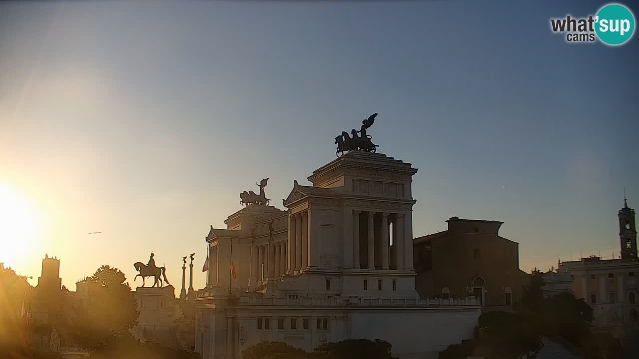 Rome Livecam – Vittoriano webcam – Altare della Patria