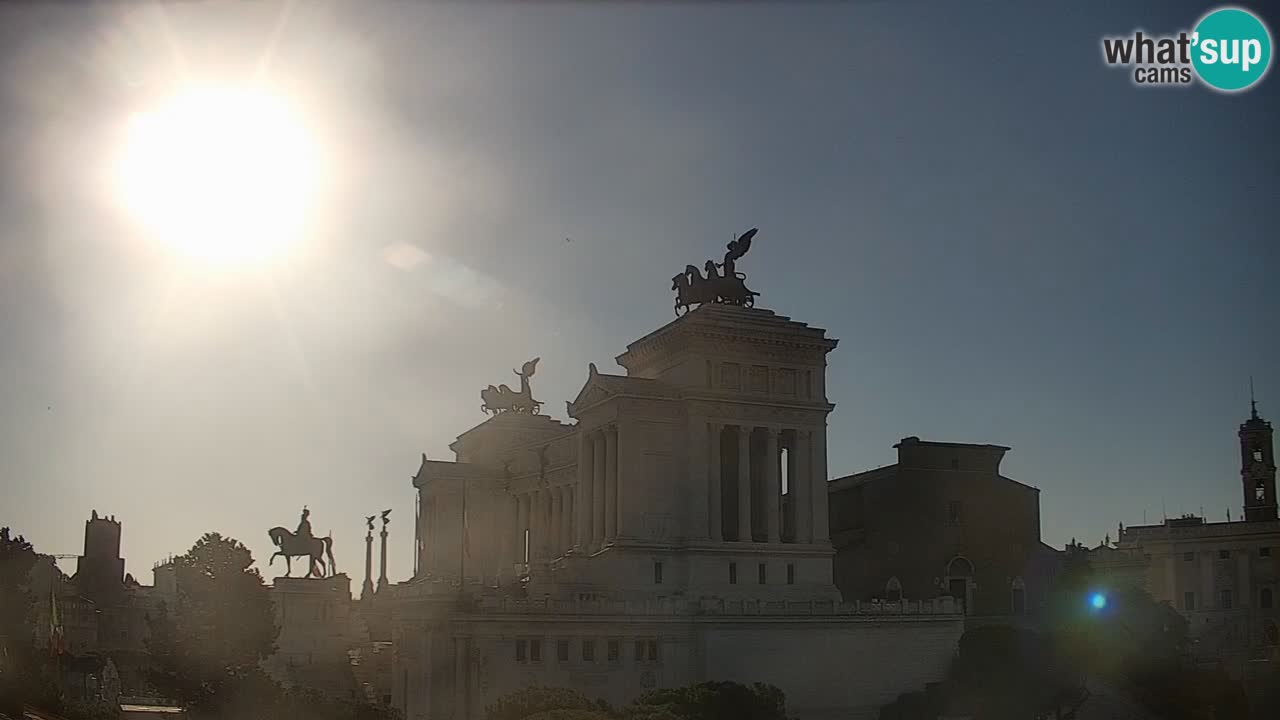 Rome Livecam – Vittoriano webcam – Altare della Patria