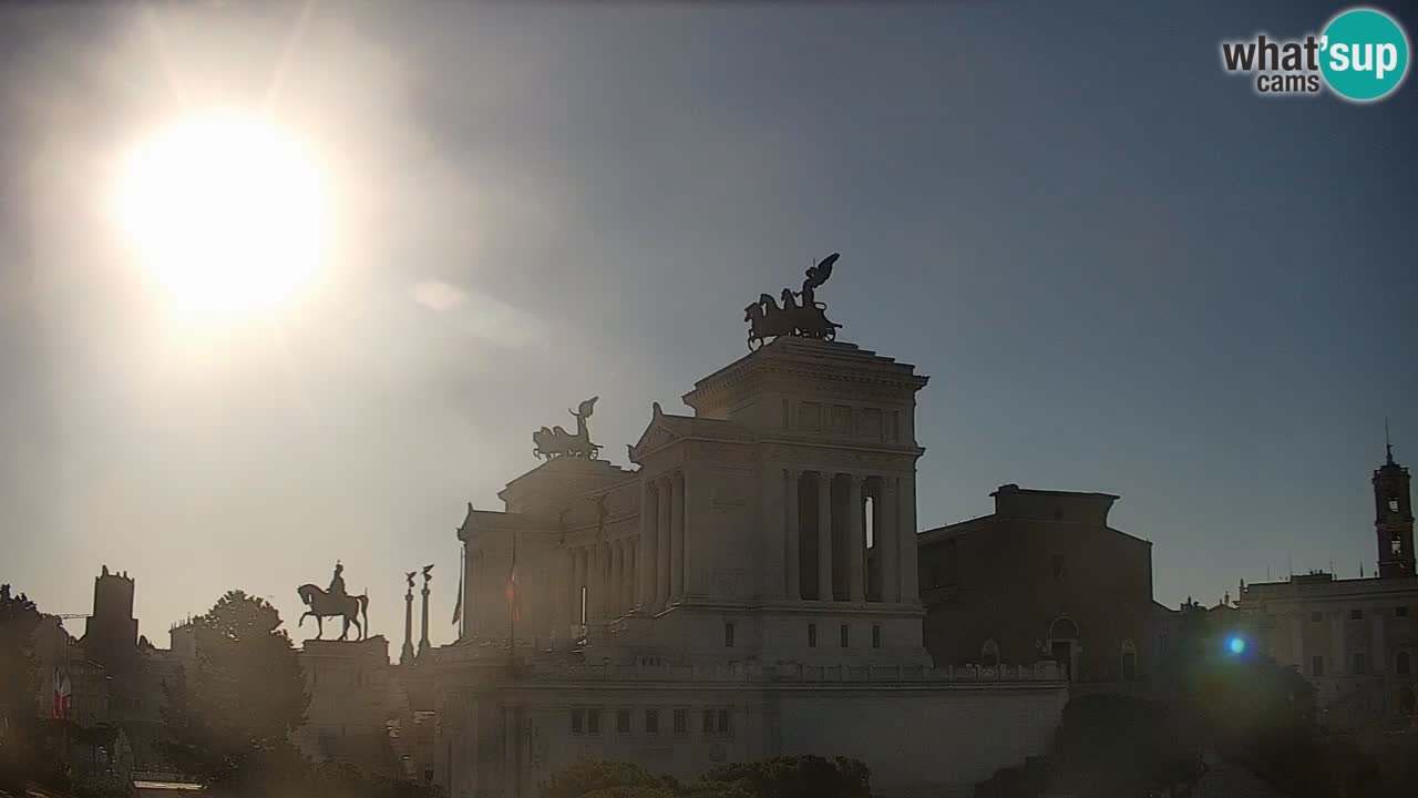 Rome Livecam – Vittoriano webcam – Altare della Patria