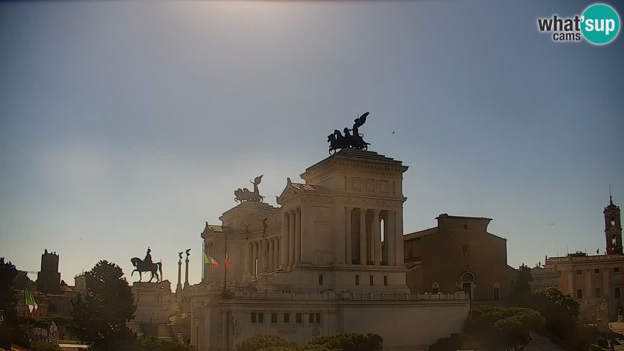 Rome Livecam – Vittoriano webcam – Altare della Patria
