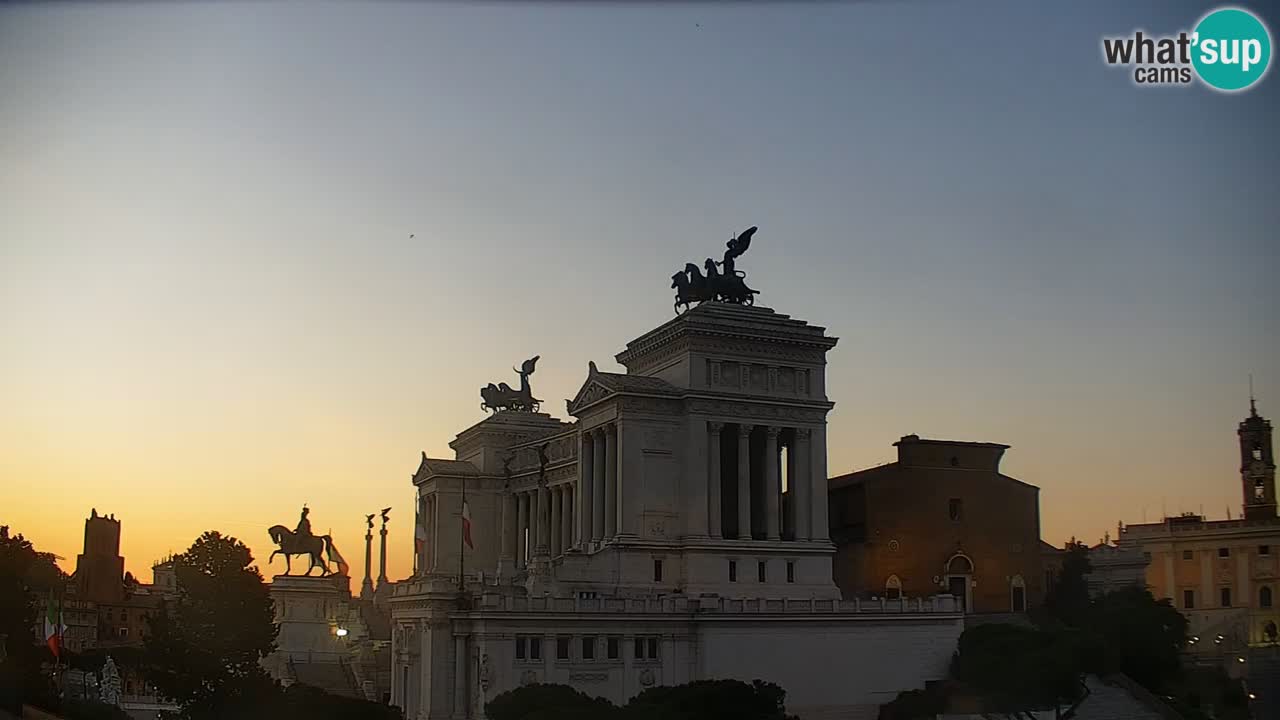 Rome Livecam – Vittoriano webcam – Altare della Patria