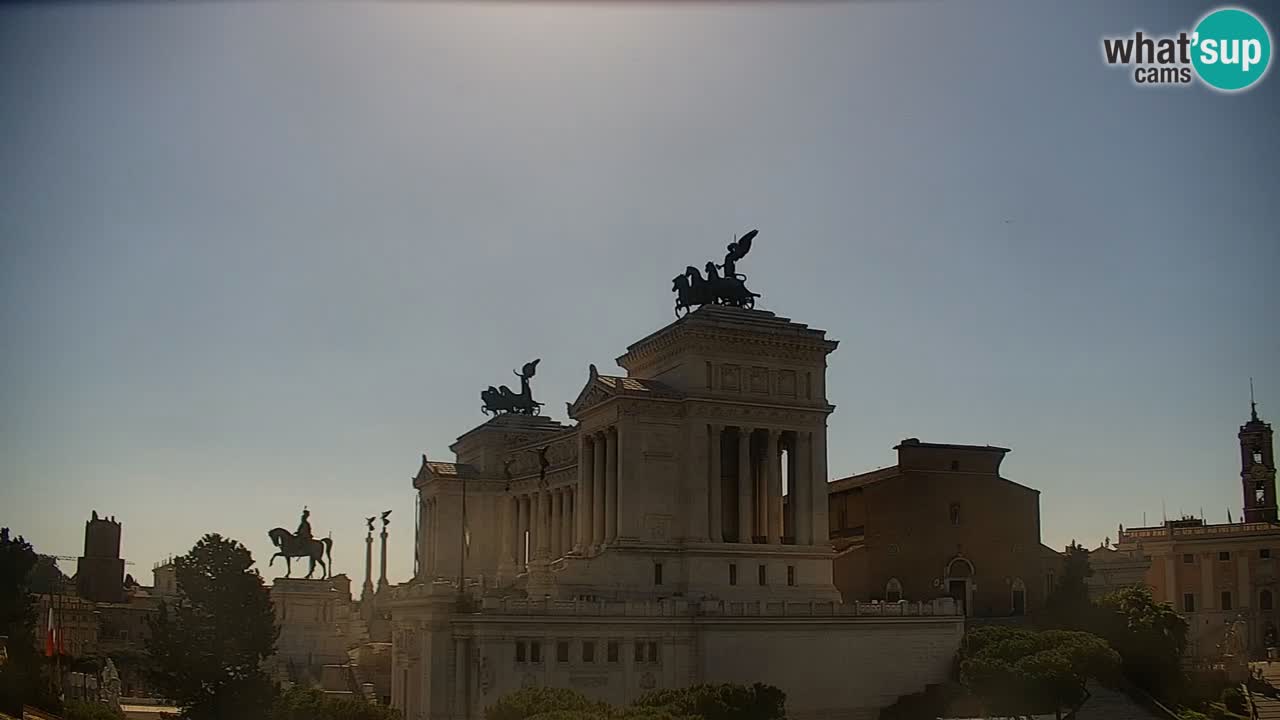 Rome Livecam – Vittoriano webcam – Autel de La Patrie