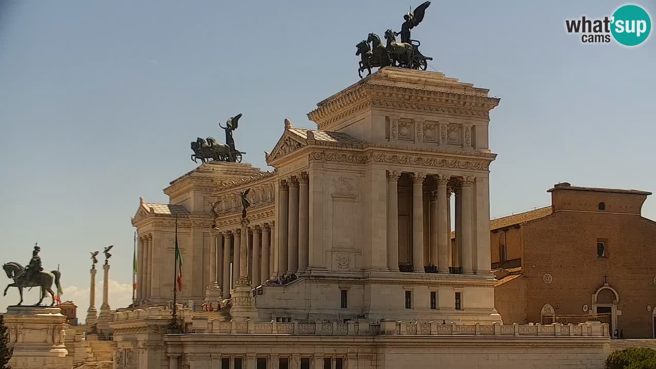 Roma Livecam – Vittoriano webcam – Altare della Patria