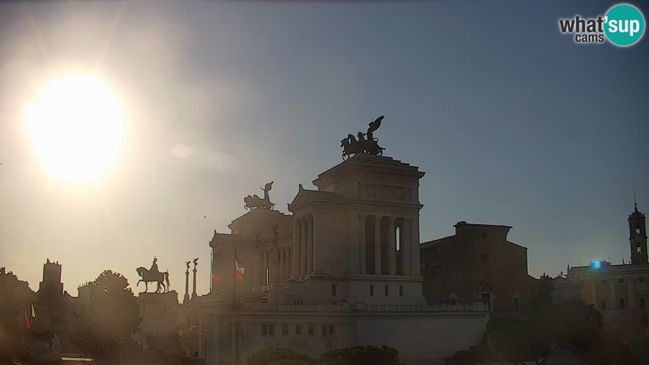 Rome Livecam – Vittoriano webcam – Autel de La Patrie