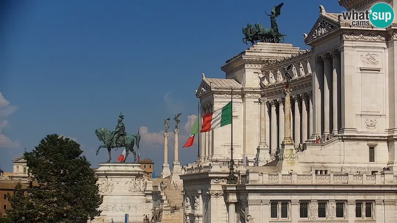 Roma Camera en vivo – Vittoriano webcam – Altare della Patria