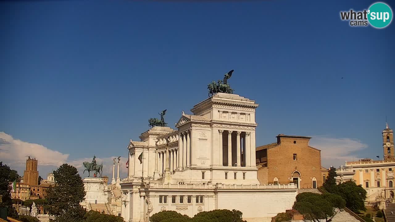 Rome Livecam – Vittoriano webcam – Altare della Patria