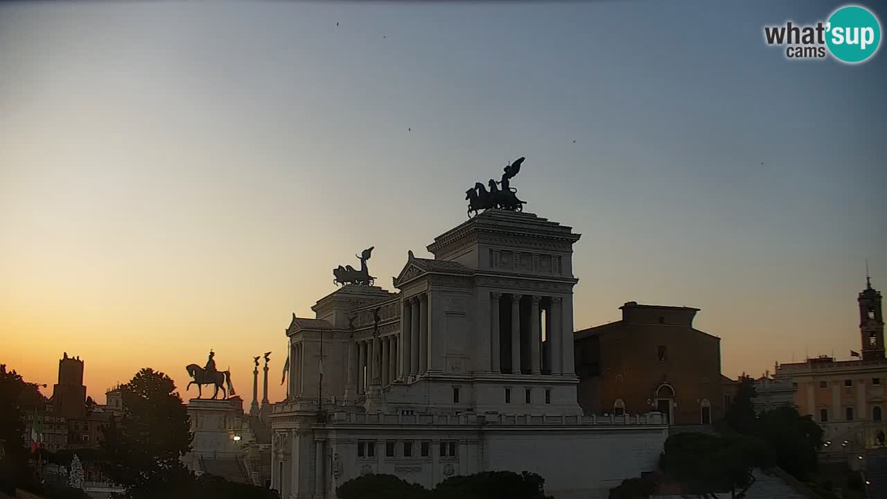 Rome Livecam – Vittoriano webcam – Altare della Patria