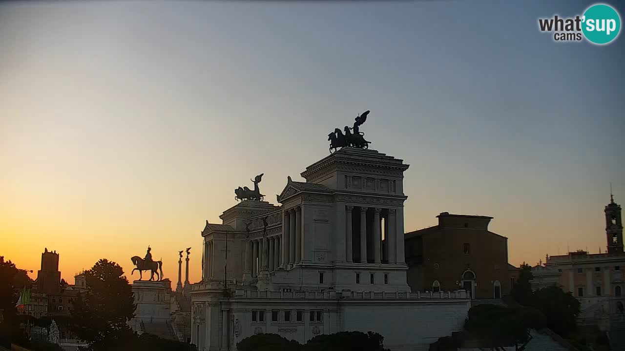 Rome Livecam – Vittoriano webcam – Altare della Patria