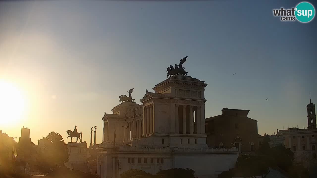 Rome Livecam – Vittoriano webcam – Autel de La Patrie