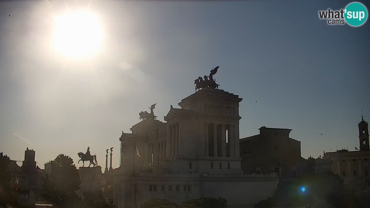 Rome Livecam – Vittoriano webcam – Autel de La Patrie
