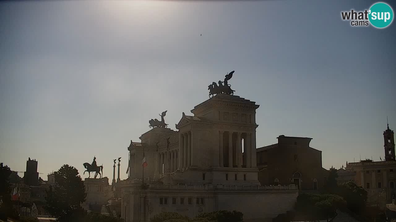 Rome Livecam – Vittoriano webcam – Altare della Patria