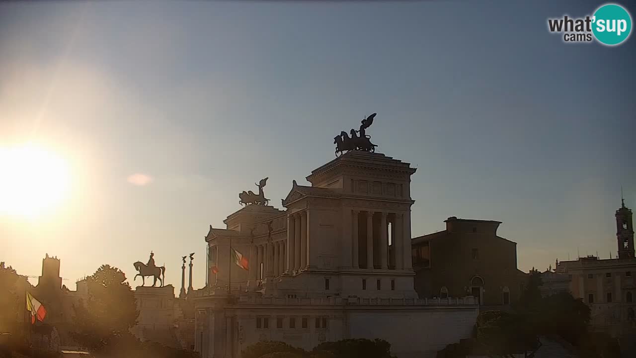 Rome Livecam – Vittoriano webcam – Autel de La Patrie