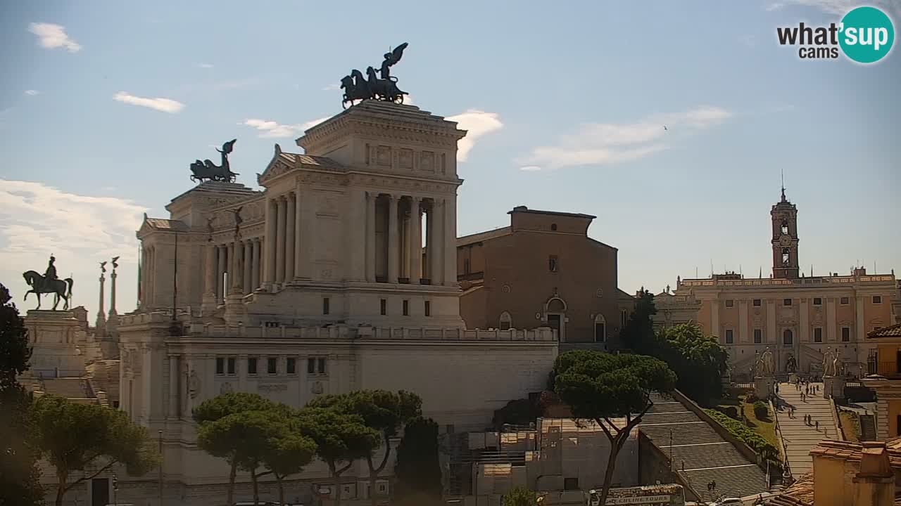 Rome Livecam – Vittoriano webcam – Altare della Patria