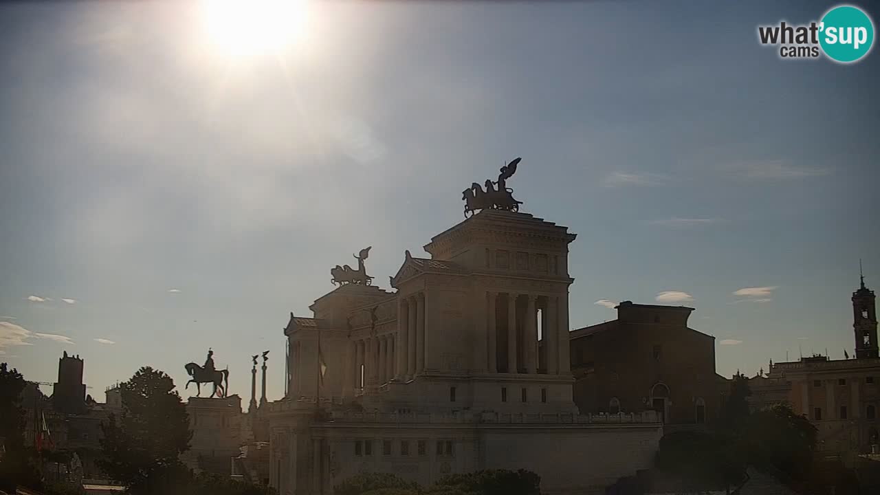 Rome Livecam – Vittoriano webcam – Altare della Patria