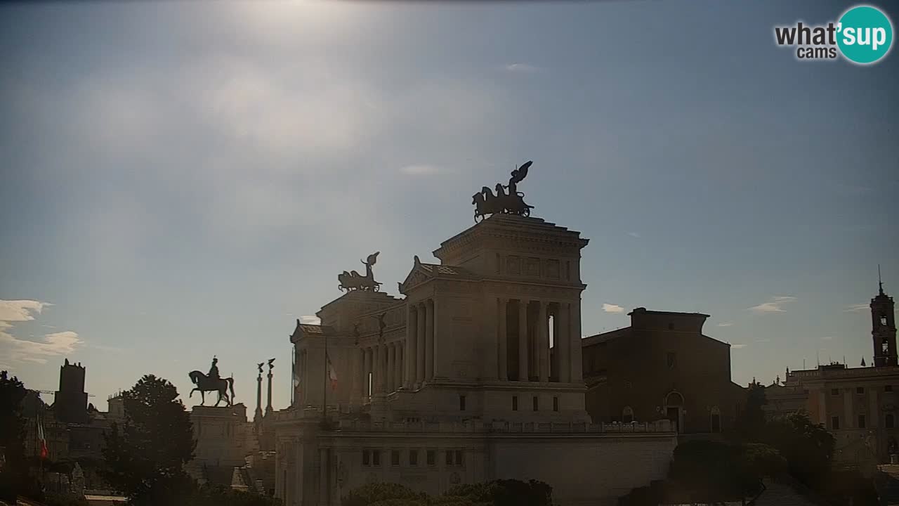 Rome Livecam – Vittoriano webcam – Altare della Patria