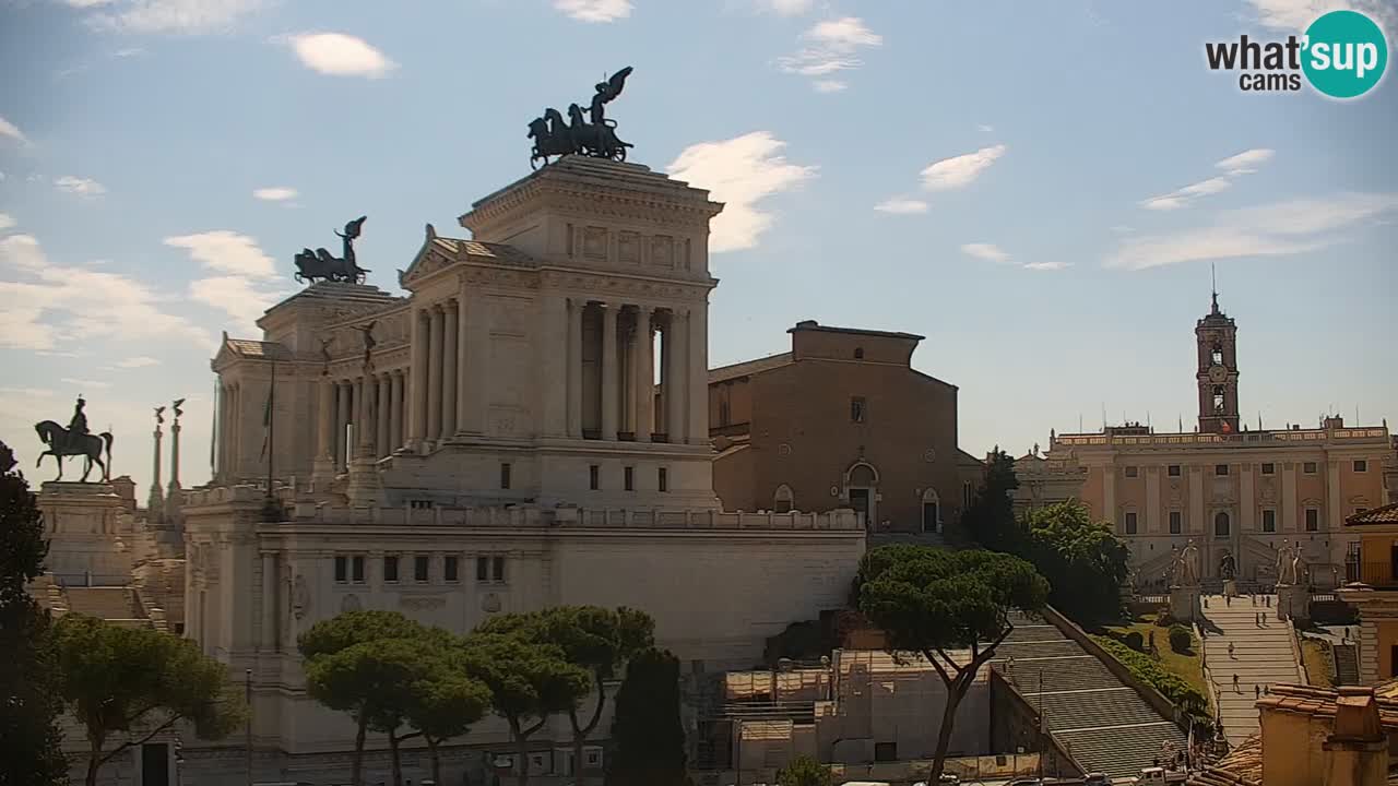 Rome Livecam – Vittoriano webcam – Autel de La Patrie